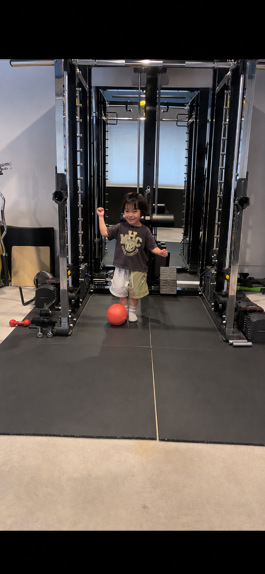 子ども連れでも利用しやすいトレーニング空間